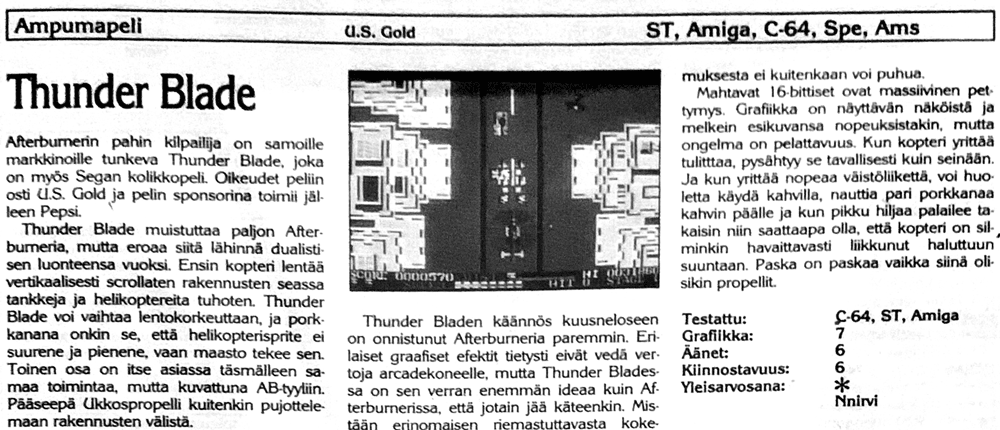 Thunder Blade